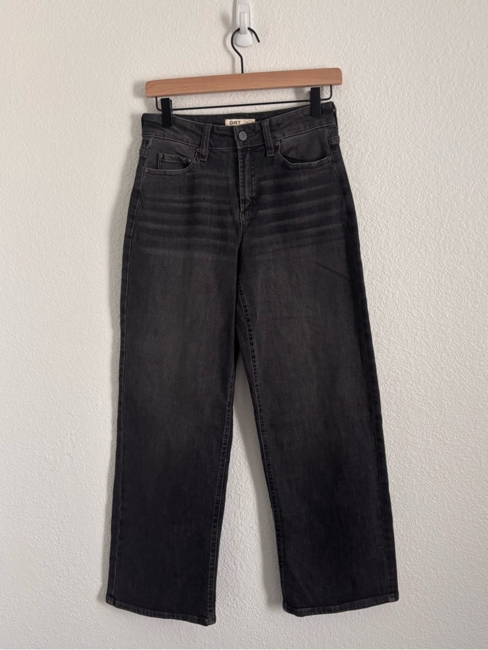 OAT New York Women's Size 2/26 Gray Comfort Weave Denim Jeans